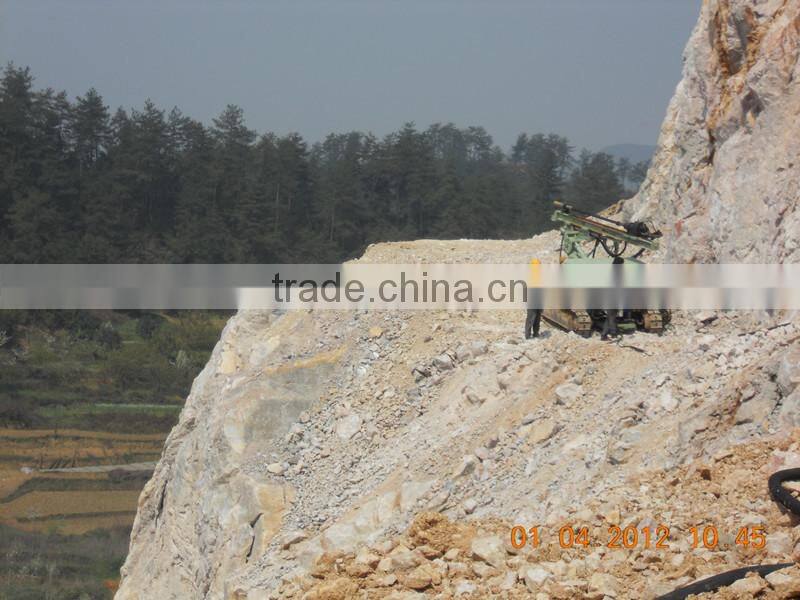 Z115Y multi-function crawler drill rig specially for mining blasting hole