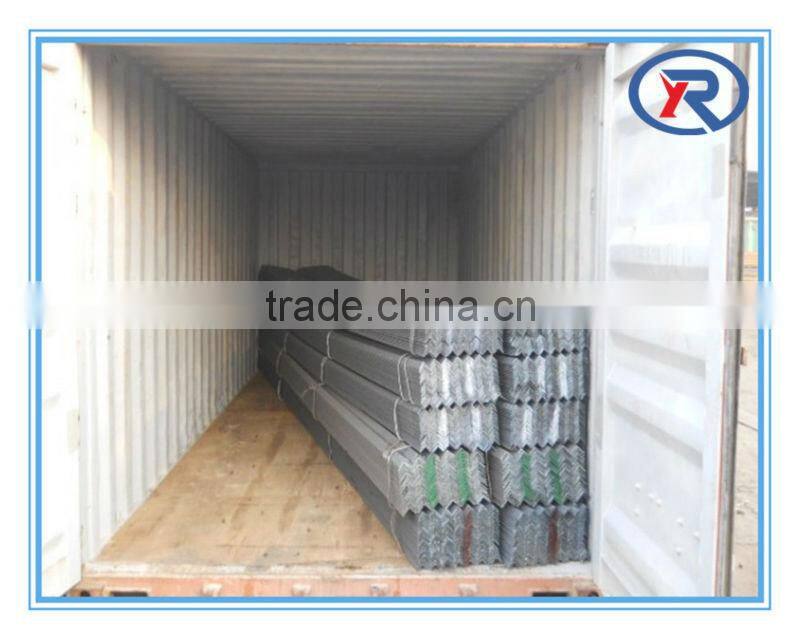 high quality equal steel angle/black angle steel/galvanized angle bars
