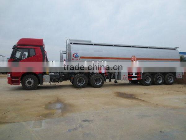 Fuel Tank Transport Semi-trailer with FAW 390HP Tractor