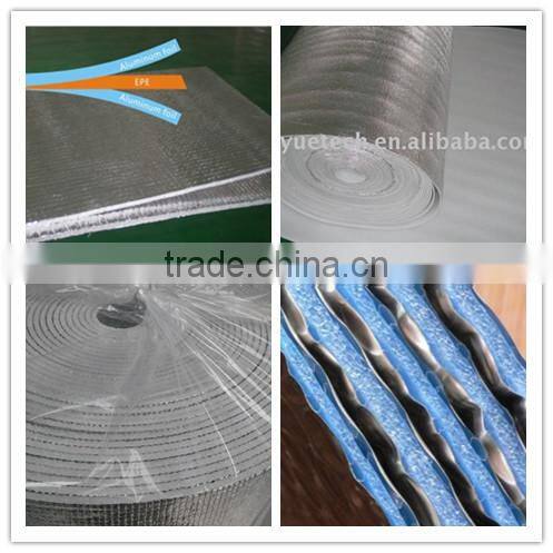 Antiglare aluminum foil faced fiberglass insulation