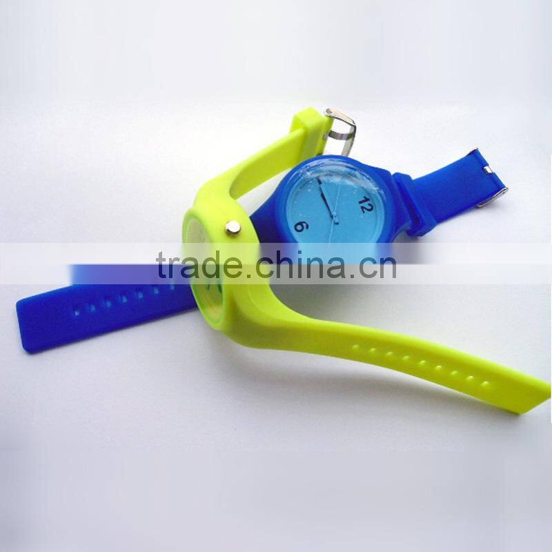 Custom silicone Slap wrist watch