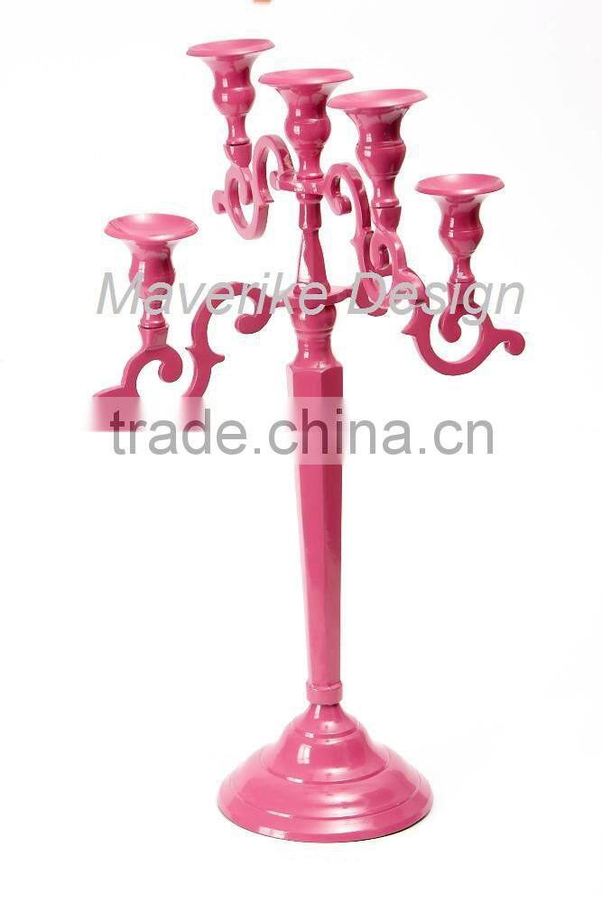 Candelabra, white candelabra,glass candelabra