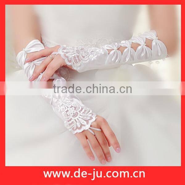 Wedding White Decoration Bridal Gloves Tulle Gloves