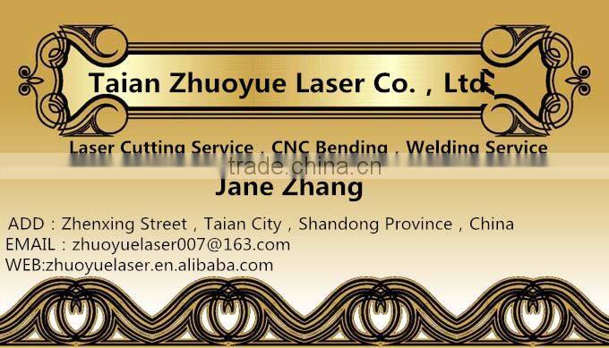 China stainless steel sheet metal fabrication /metal sheet metal fabrication