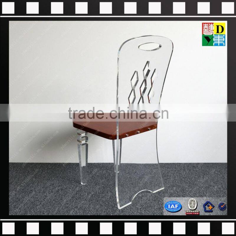 Wholesale home acrylic furniture acrylic leg sofa bench from shenzhen yidong