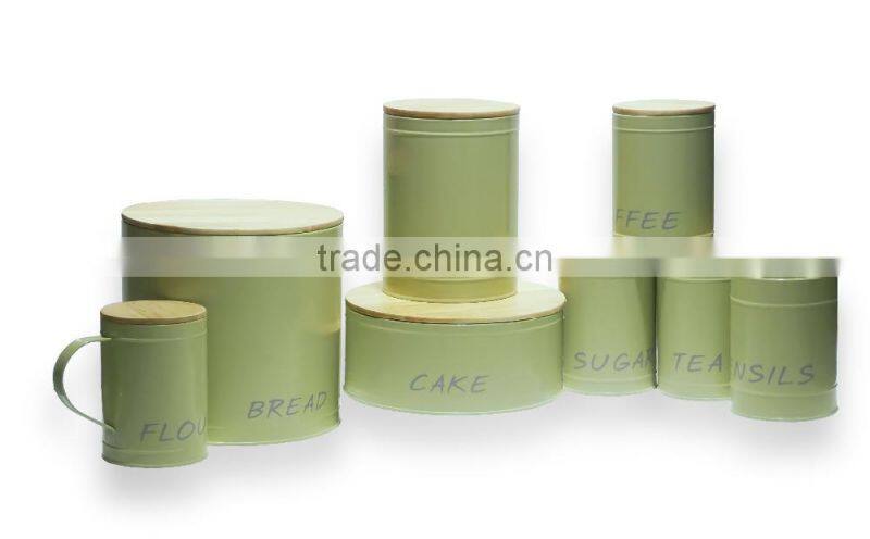 Laundry Power Storage Box / Laundry Tin with cream factory