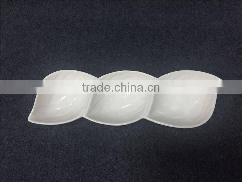 2016 stock white porcelain serving dishes
