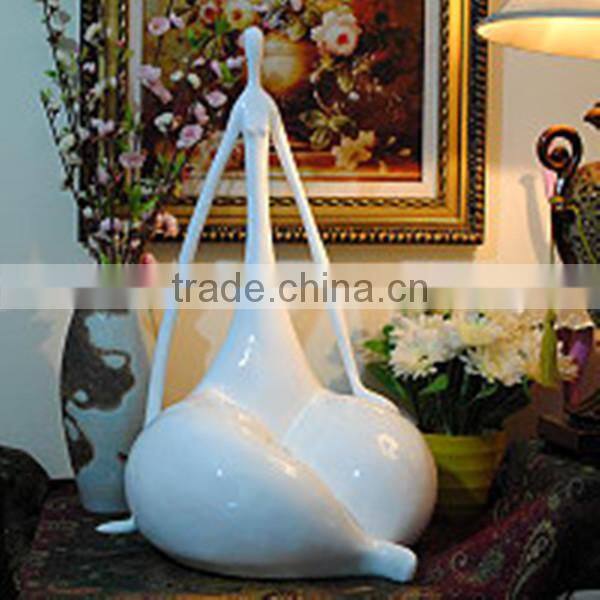 Resin/Fiberglass Fat Lady Sculpture,Abstract Fat Lady Sculpture