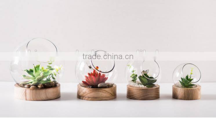 wooden base of glass vase wooden vase basement wooden base