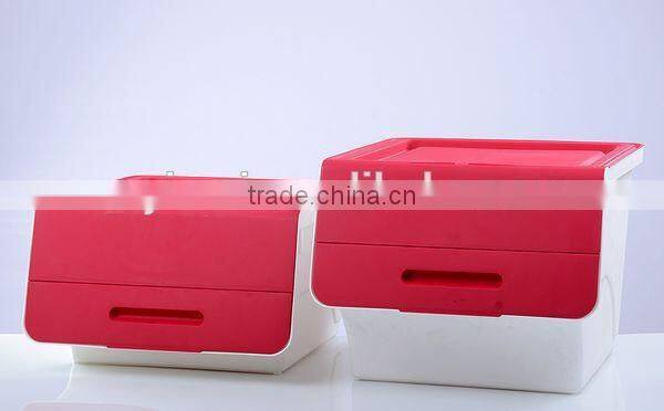 emc 3701 hot large plastic storage box with foldable lid