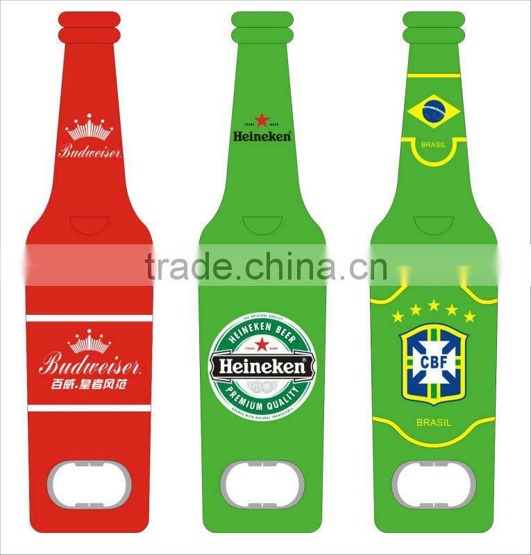 promotional 3 tones plastic whistle with bottle opener for 2018 World Cup