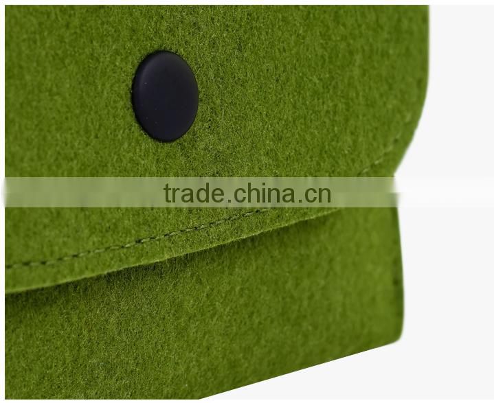 Eco Friendly Personalized Grey Felt Card Holder for available