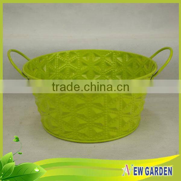 Natural fancy handmade Home decor colored planter bulk flower pots