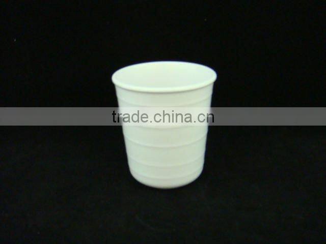 White melamine cups mugs