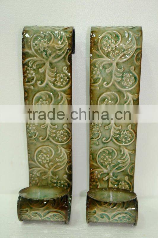 craft metal candle holder