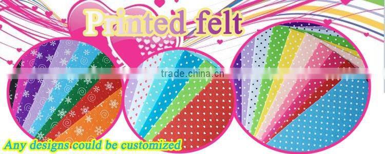 polyester felt and acrylic felt