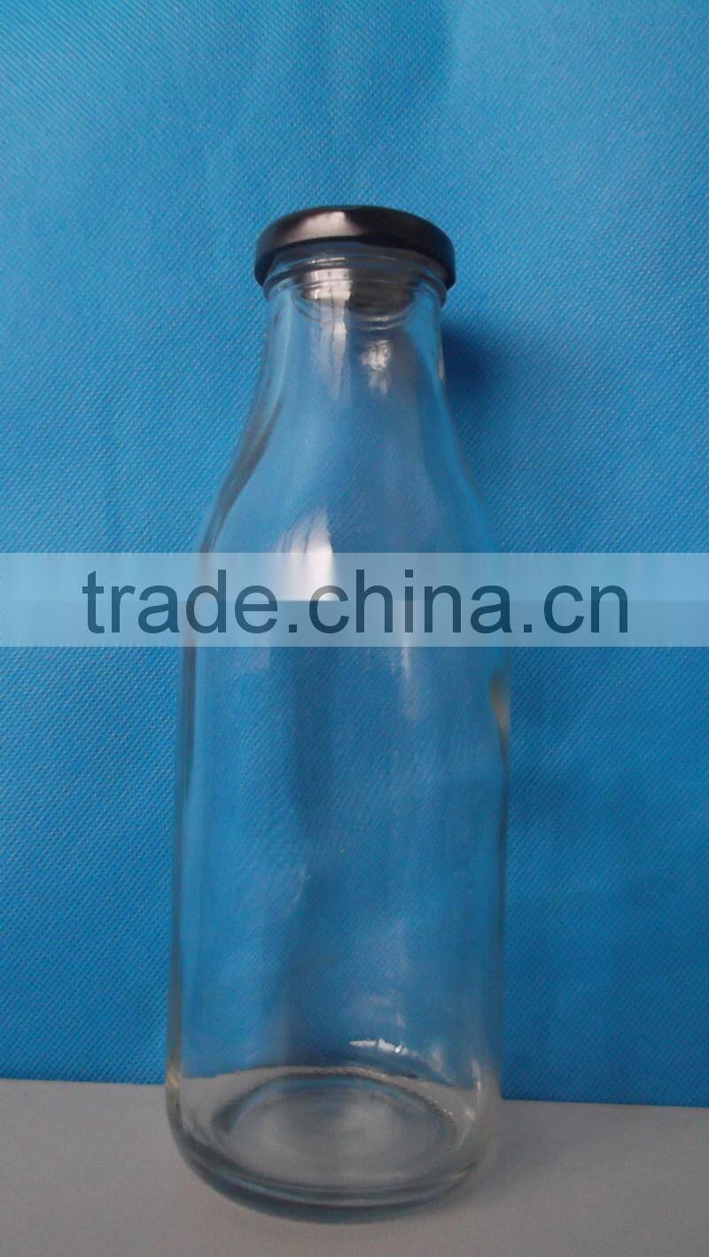 205ml high quality milk glass bottle for sale