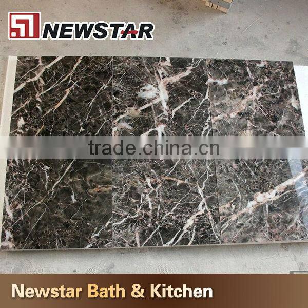 Newstar Mystique Brown Marble Stone Tile Flooring