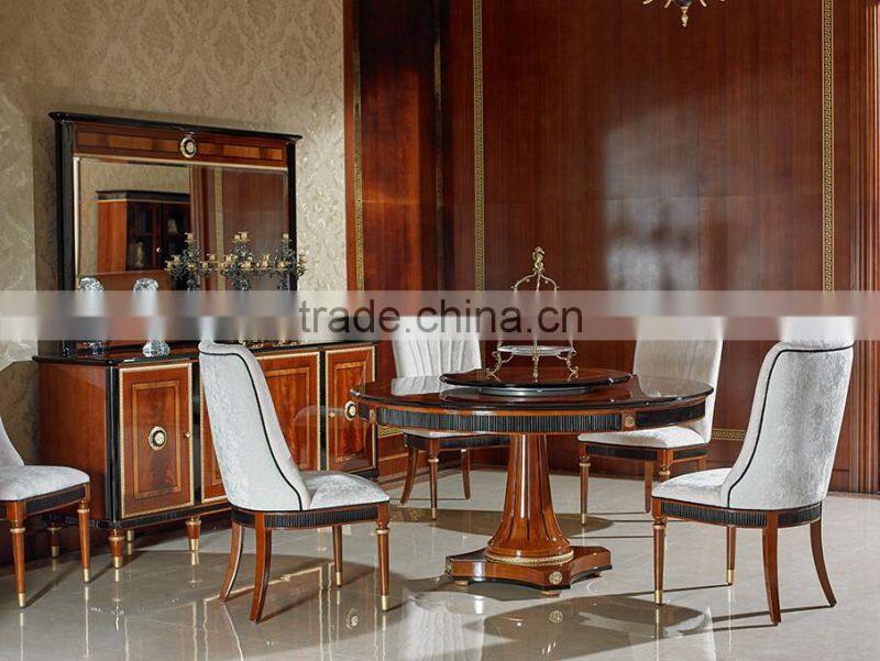 YB68 Italian makeup antique dressing table glass mirror bedside tables