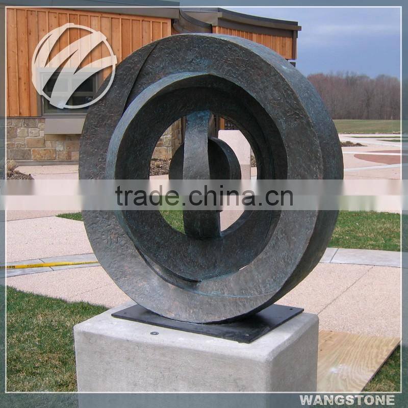 Large size antique style bronze garden sculpture