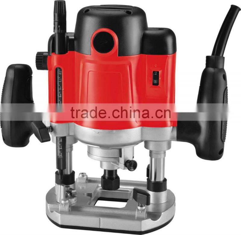 12mm 2050w Portable Power Milling Cutter Electric Wood Round Router Machine