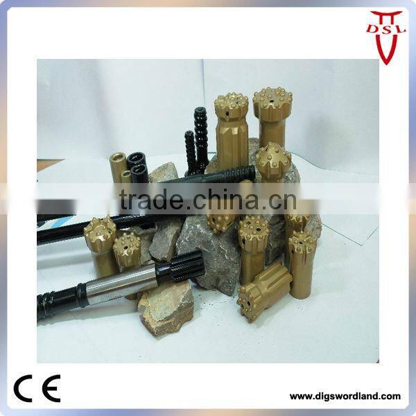 thread drill bits r32/r38/t38/t45/t51 2 33/64"/3"/3 1/2"/4"