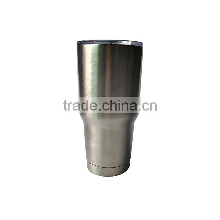 Double Wall Vacuum Insulated Travel Insulated Tumbler With Lid