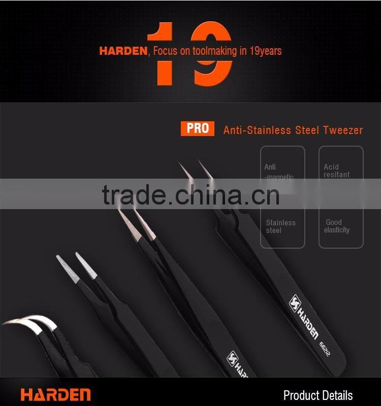 Professional Needle Nose Anti-Static Stainless Steel Vetus Tweezer