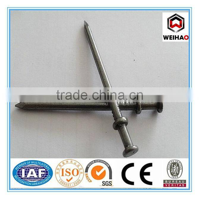Hot selling Double Head Concrete Nail/Duplex Head Nail / factory price