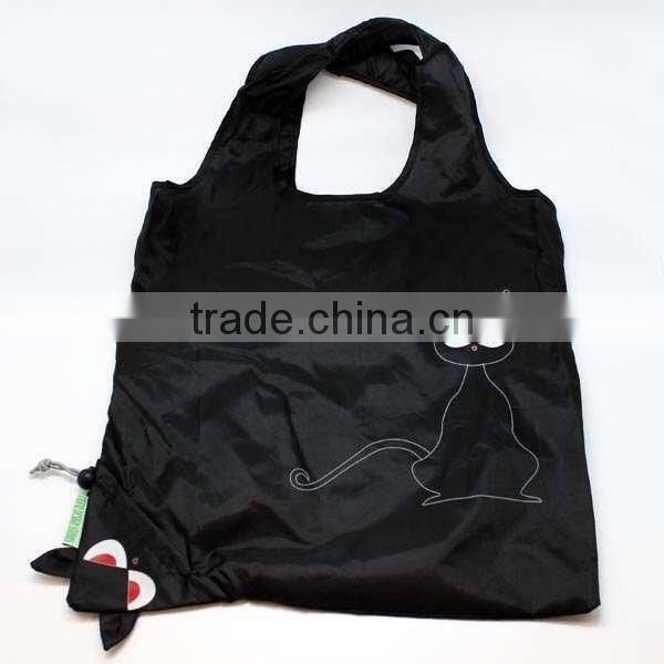 210D Cartoon Foldable Shopping Bag