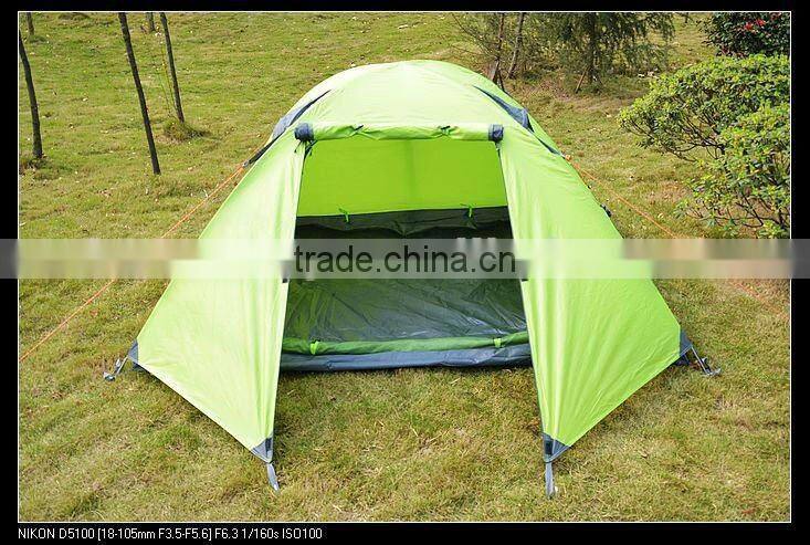 Mellow and full double layer 1-2persons camping tent