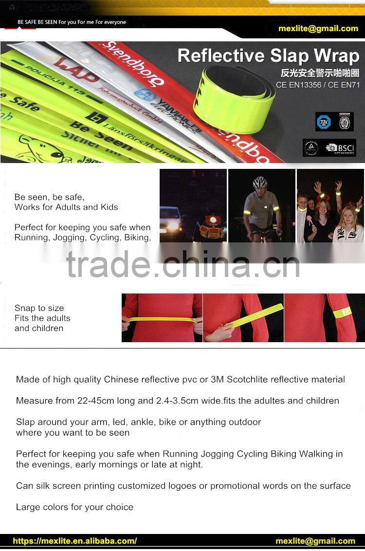 Reflective Snap Bracelet