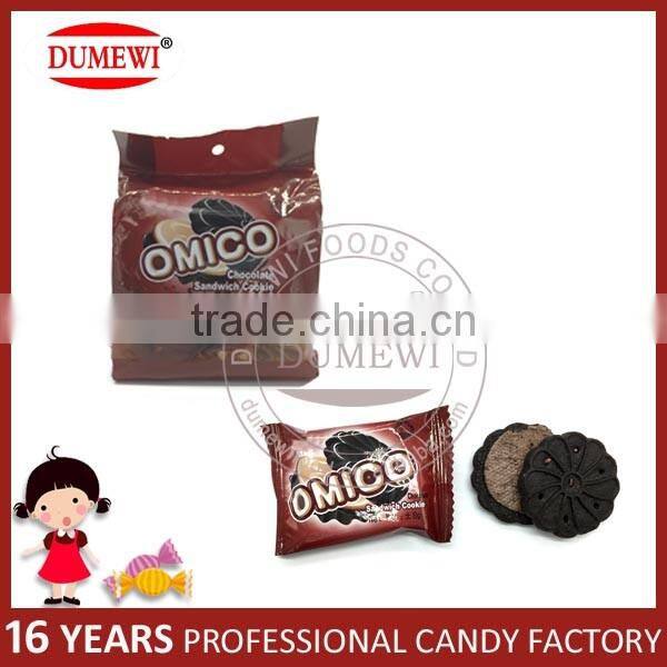 Mini Sandwich Banana Flavor Biscuits Black Biscuits