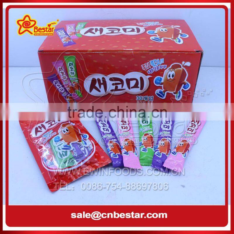 Milk Flavor Chewing Candy Jar Packing