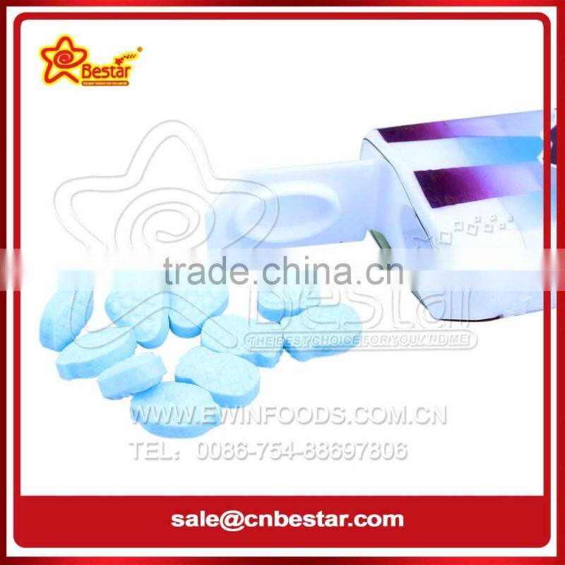 4 Flavors & Colors Hard Pressed Candy / Dextrose Candy