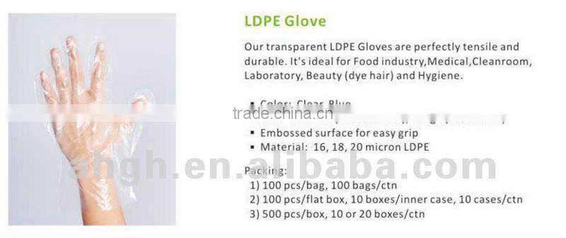 bbq tool glove,plastic gloves,disposable pe gloves,ldpe gloves