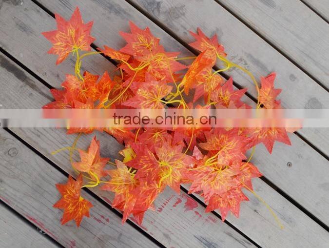 Artificial purple leaves garland NK69