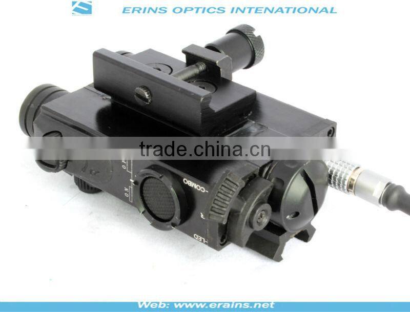 New Military standard Tactical LED light with red laser sight combo (FDA certified)