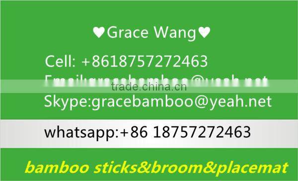 ZHUPING whosales knotted bamboo fruit pick sticks