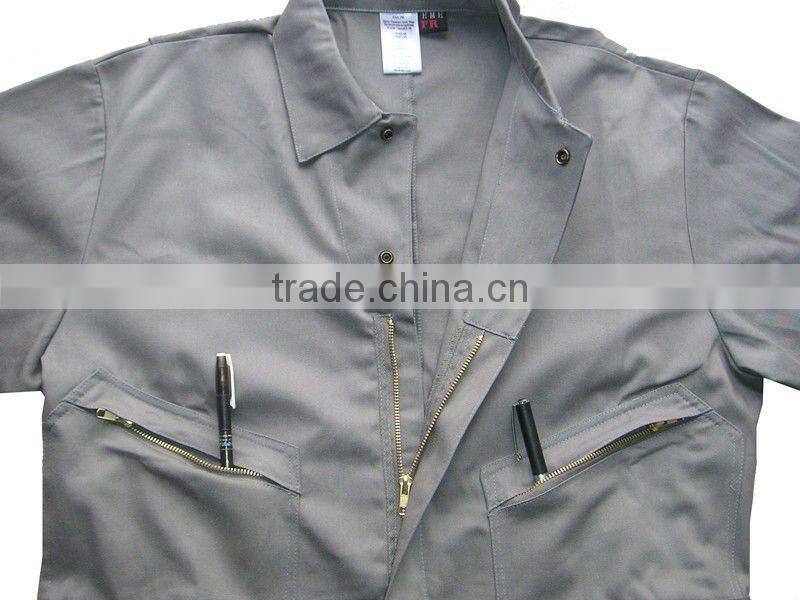 Hi-Visibility Flame Retardant Cotton Deluxe Work Coverall