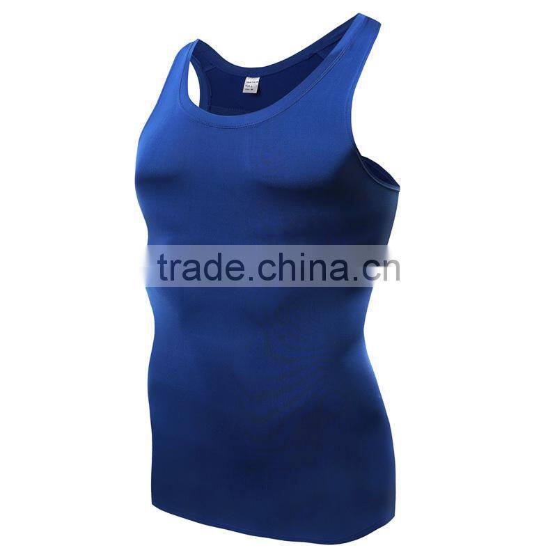 Nice wholesale sleeveless custom athletic tank tops man fitness