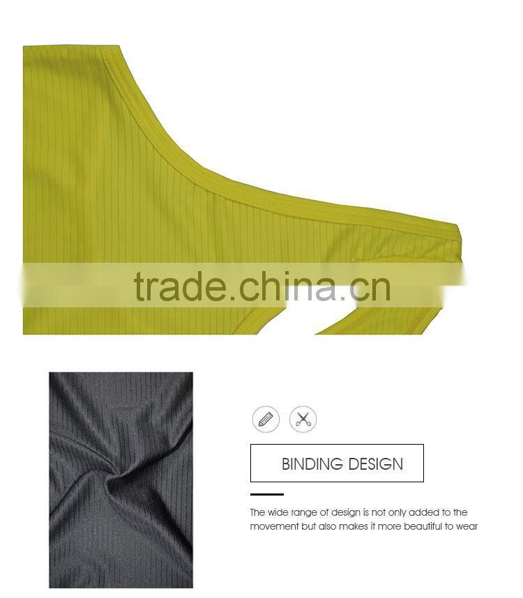 Athletic high quality quick dry fitness undershirt womens vest tank top