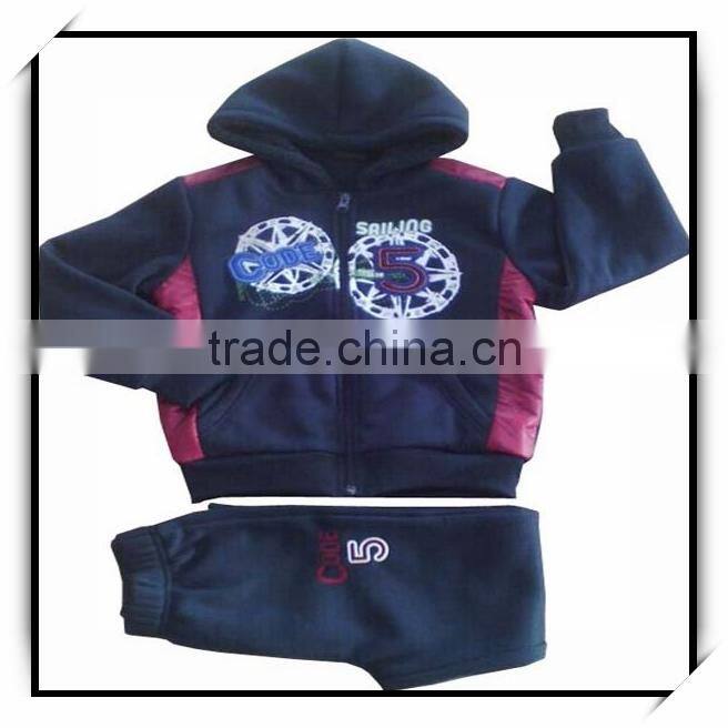stock sports running child clothes set