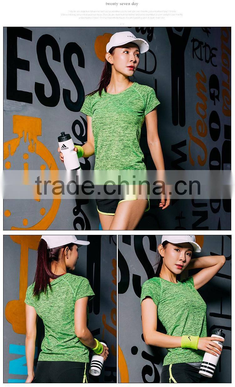 Yoga Wear Tops Sportswear Fitness Slim Gym clothing