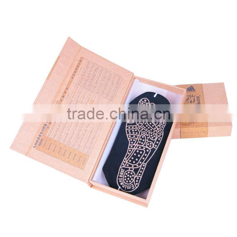 non skid sock with PVC massage dots