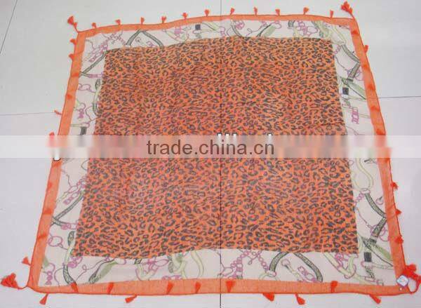 most popular novel tassel square scarf