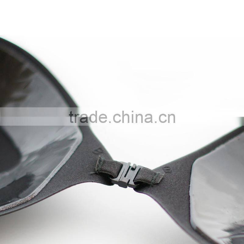 2015 pink front closure strapless convertible polyolefin adhesive bra