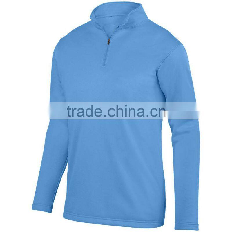 Youth Wicking Fleece Pullover Zip Pullover Style Open Bottom Custom Fit 65% Cotton 35% Polyester CVC Fleece Sweaters