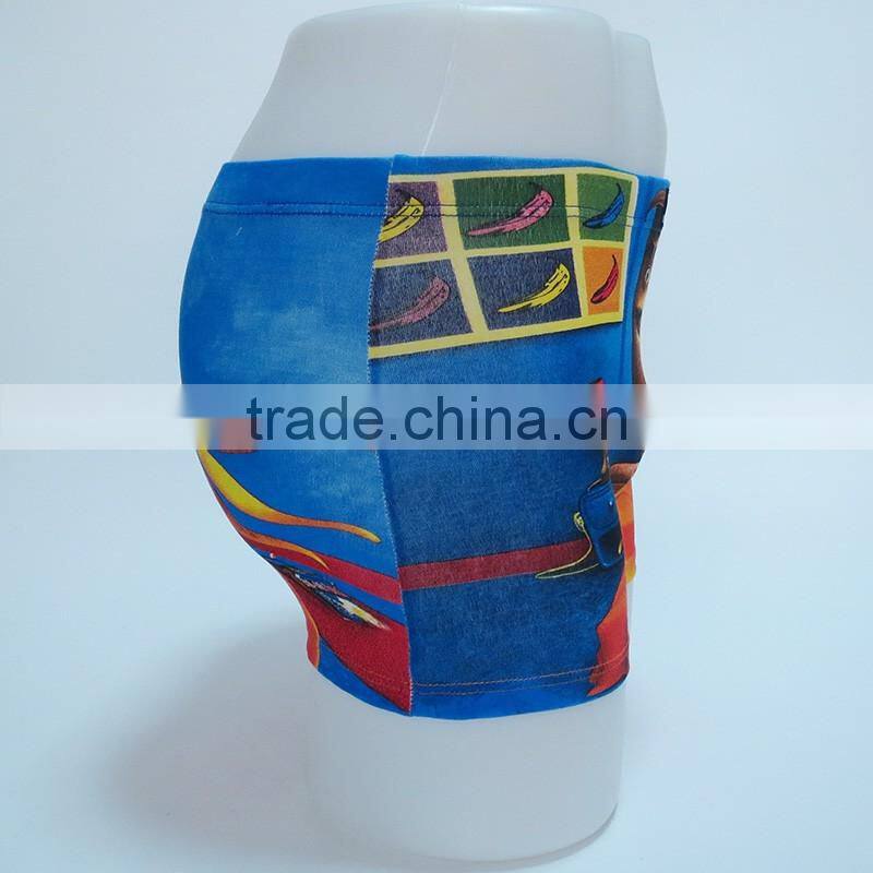 2016 New Style Men Brand of high Quality Underwear Cotton Print Classic Male Boxer