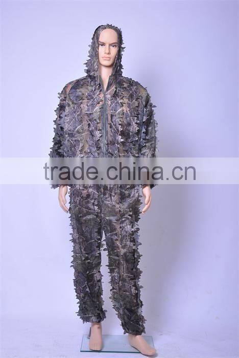 camo ghillie suit/desert hunting clothing/camouflage sniper ghillie suit